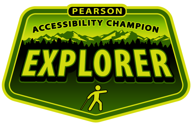 Accessibility Champion Program Explorer Badge